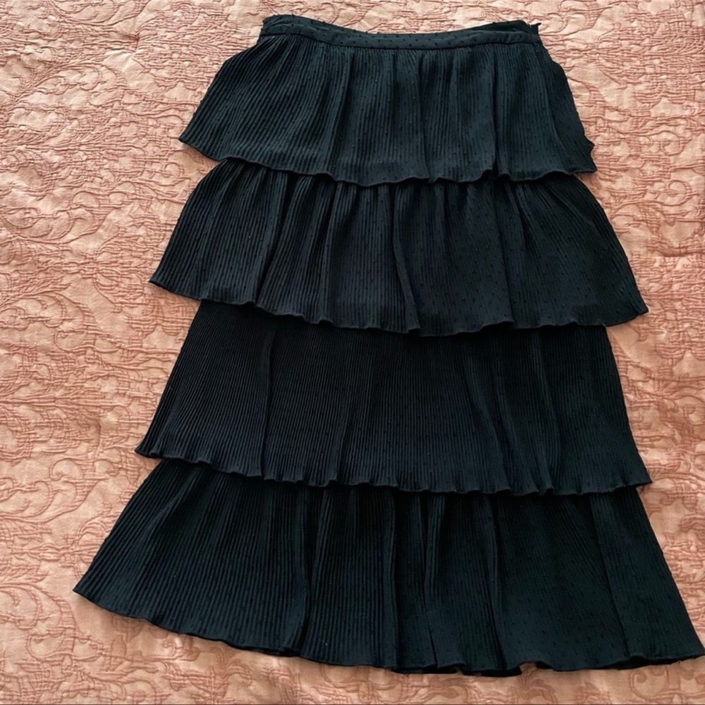 Zara black midi skirt - Picture 2 of 6
